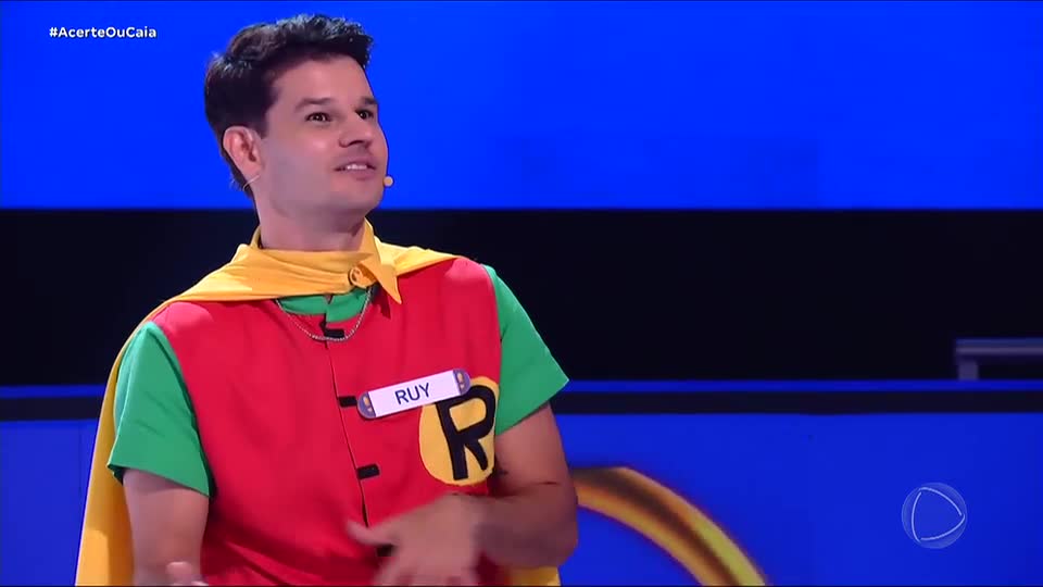 Cantor Ruy Brissac é eliminado em rodada especial de ‘Palavras Embaralhadas’