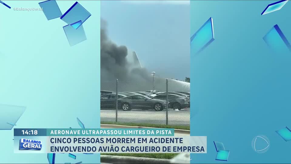Cinco pessoas morrem em acidente envolvendo avião cargueiro em Miami