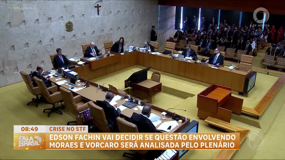 Edson Fachin vai decidir se caso envolvendo Moraes e Vorcaro será analisado pelo plenário