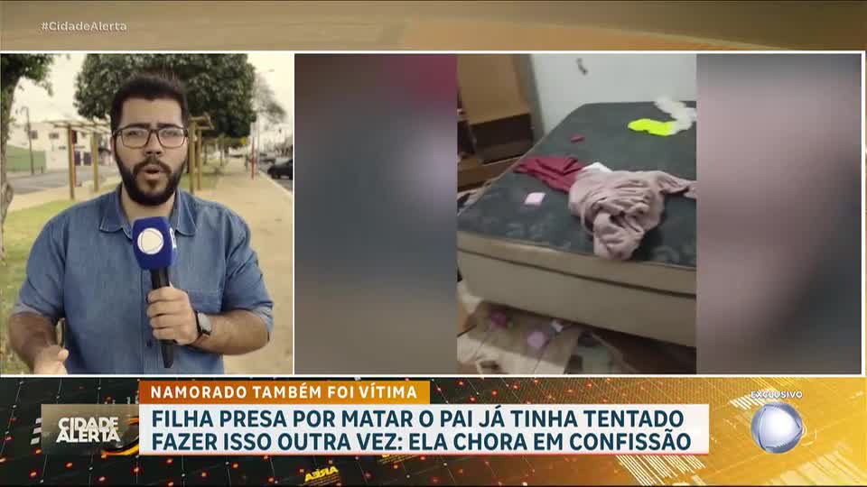 Jovem é presa após matar o pai a facadas em Rio Verde (GO)
