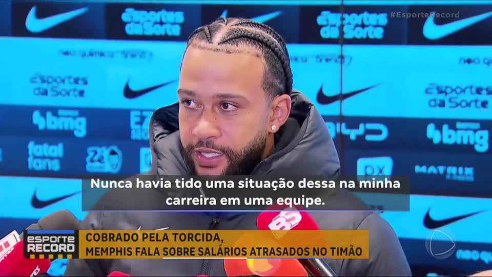 'Nunca vivi isso': Memphis revela 'drama' no Corinthians com crise e nova derrota