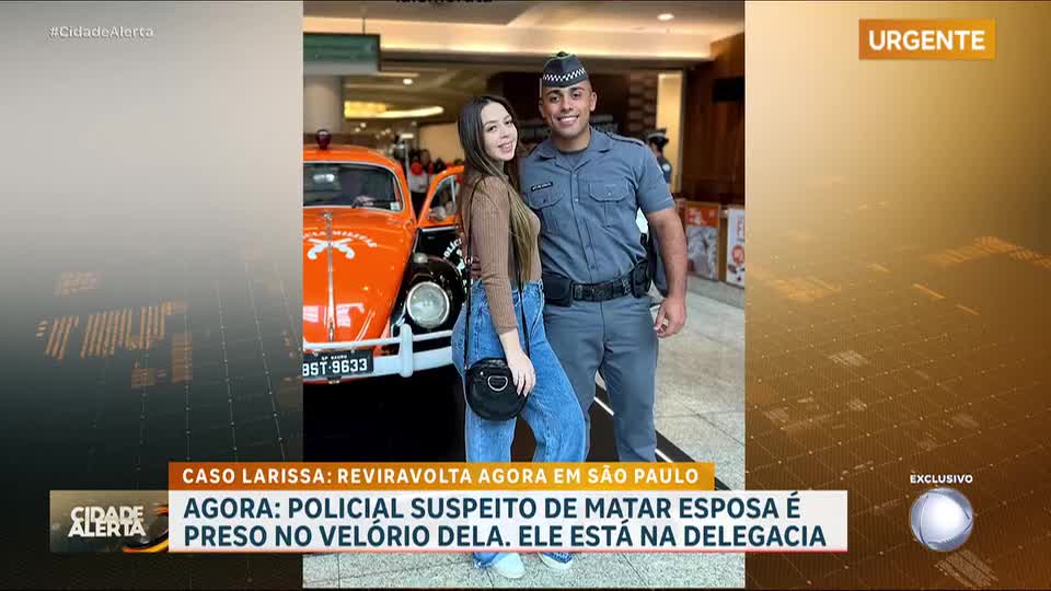 Policial suspeito de matar esposa é preso no velório dela em São Paulo