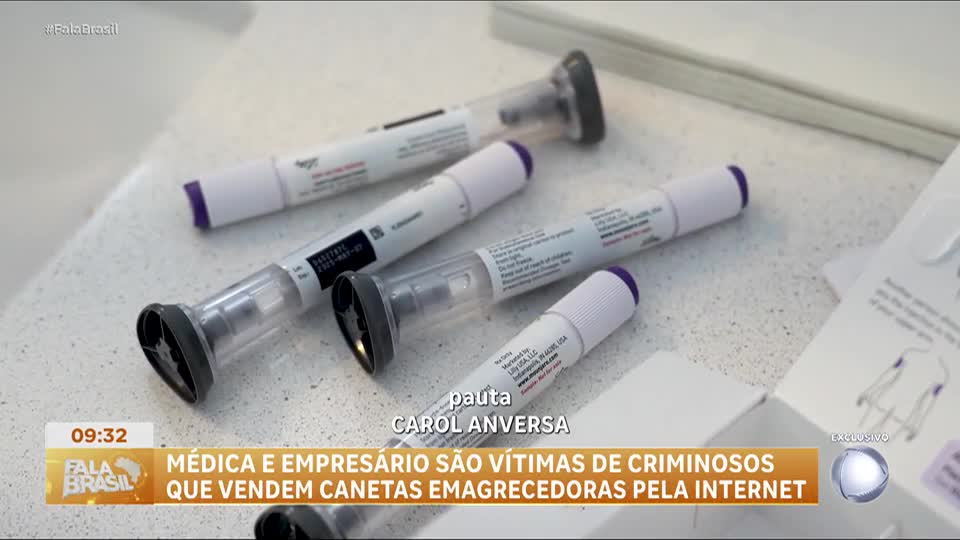 Golpistas usam dados de médica para oferecer canetas emagrecedoras com valor abaixo do mercado