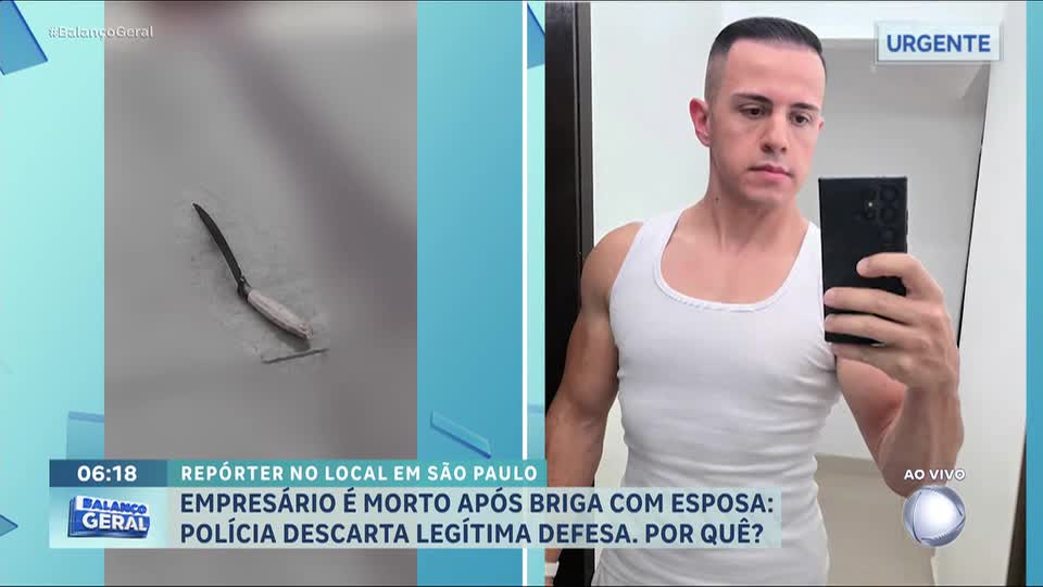 Empresário é assassinado a facadas pela ex-companheira no interior de São Paulo