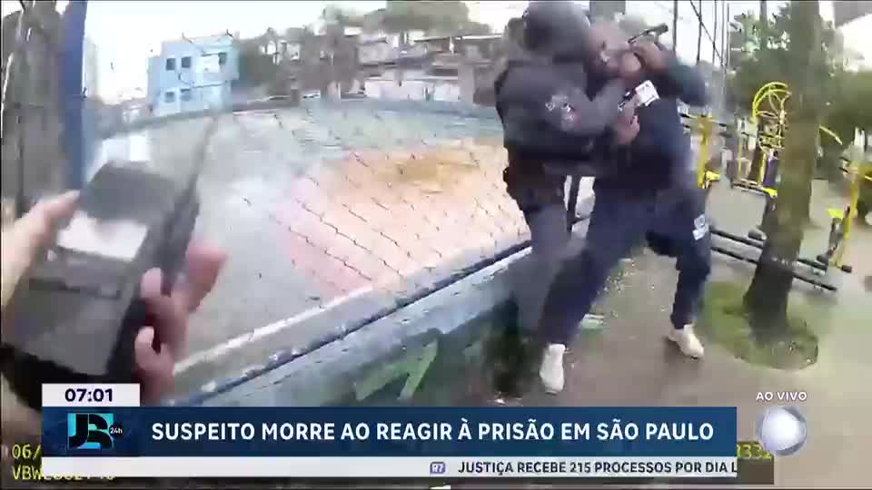 Suspeito morre depois de reagir à prisão na zona sul de São Paulo