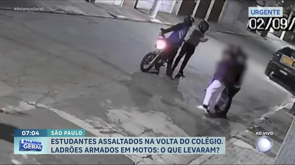 Estudantes são assaltados após saírem de colégio na zona sul de São Paulo