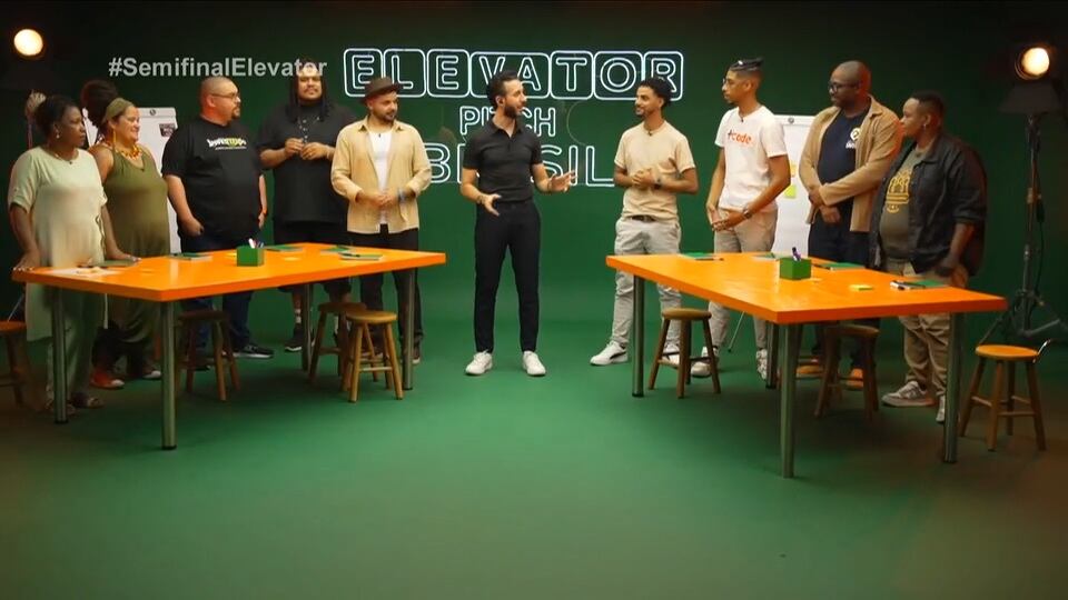 Assista na íntegra ao 8º episódio que definiu os primeiros finalistas do ‘Elevator Pitch Brasil’