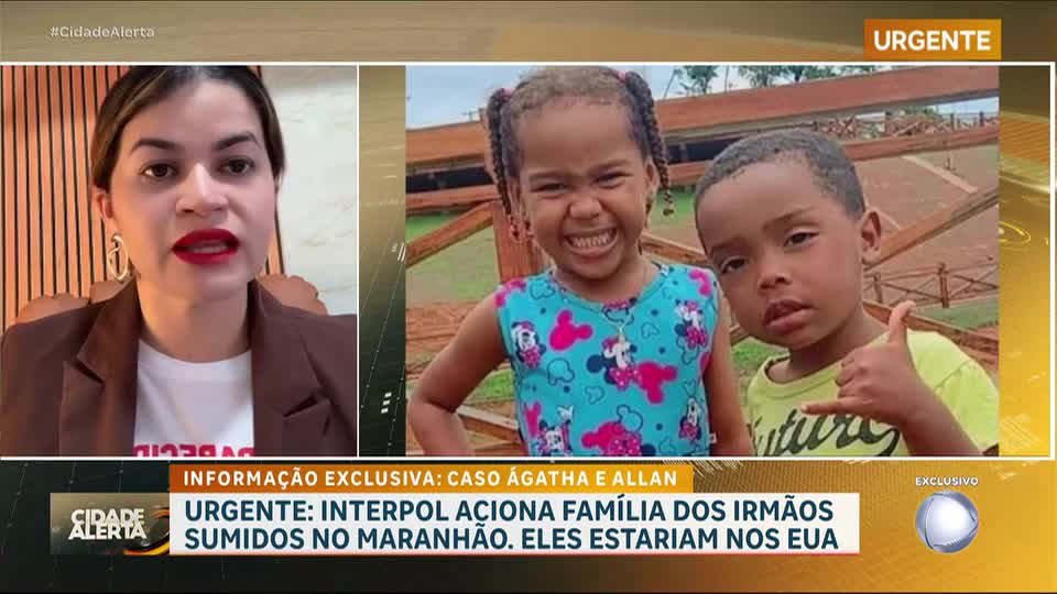 Interpol aciona família e irmãos desaparecidos no Maranhão podem estar nos Estados Unidos
