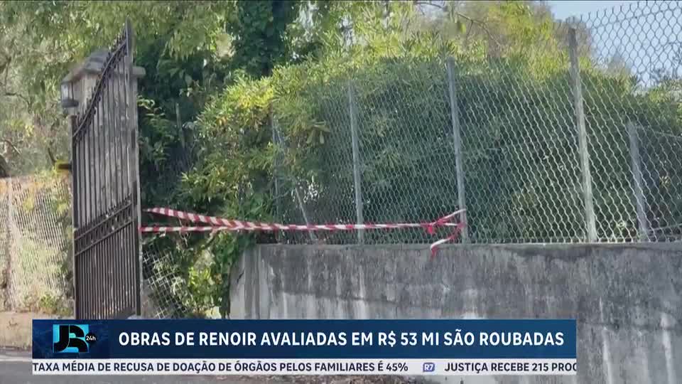 Ladrões roubam obras renomadas de Auguste Renoir em Museu na França