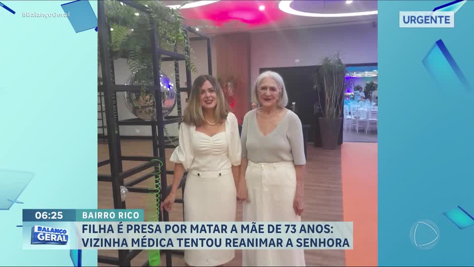 Filha é presa após matar mãe a facadas dentro de apartamento no Rio de Janeiro