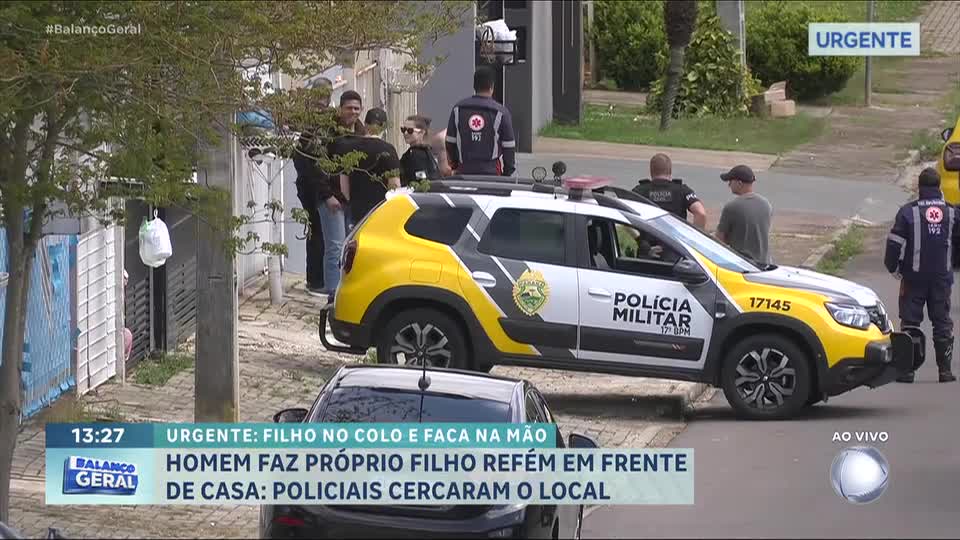 Homem é detido após manter filho de 2 anos refém dentro de carro no Paraná