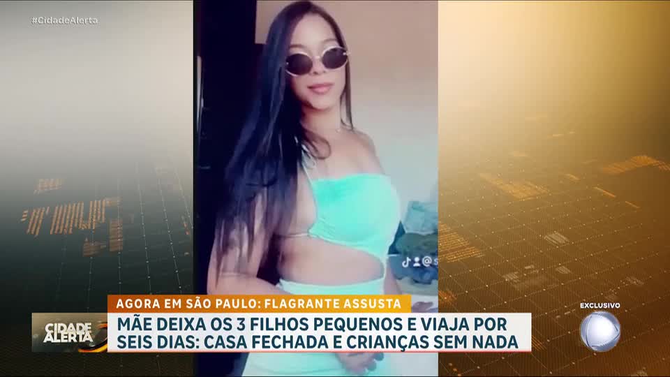 Crianças ficam seis dias sozinhas em casa enquanto mãe viaja para Minas Gerais