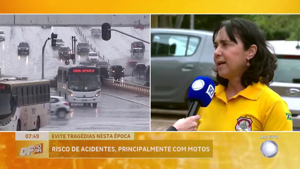 Detran alerta sobre segurança nas estradas com a chegada das chuvas no DF