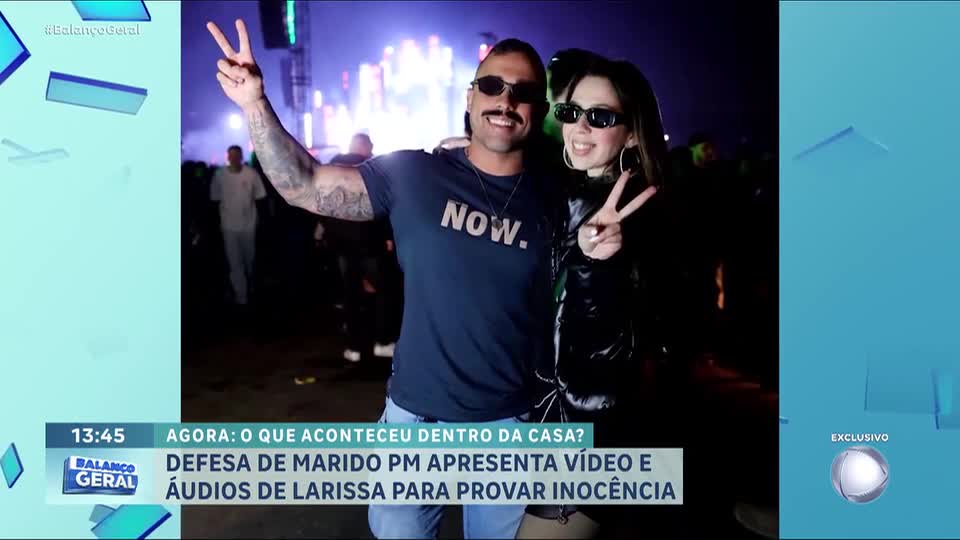 Caso Larissa Morata: Laudo aponta 14 hematomas no corpo da esposa do policial