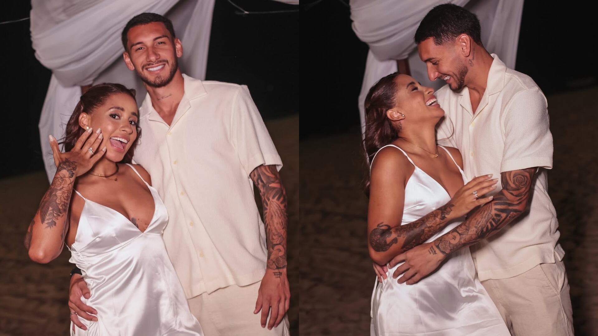 Ela disse sim! MC Loma é pedida em casamento por jogador de futebol e encanta a web
