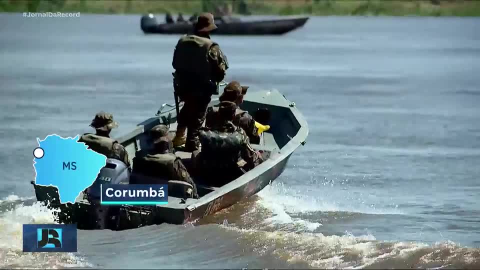 Exército intensifica patrulhamento nas áreas de fronteira para combater crime organizado