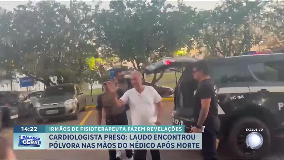 Cardiologista é preso suspeito de matar a esposa em Campo Grande (MS)