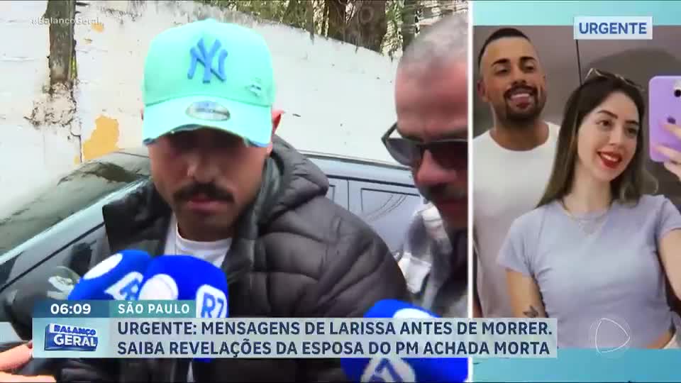 Caso Larissa: mensagens mostram que vítima expressou vontade de terminar relacionamento com PM
