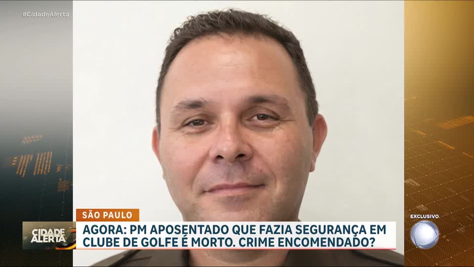 SP: sargento aposentado é morto com tiro na cabeça durante invasão a clube de golfe