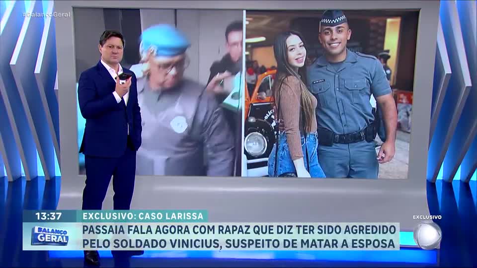 Caso Larissa Morata: Testemunha relata agressão por policial acusado de matar esposa