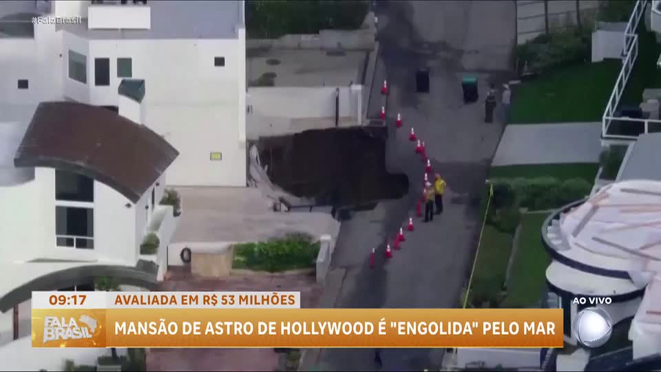 Mansão de Nicolas Cage em Malibu sofre danos por erosão marítima