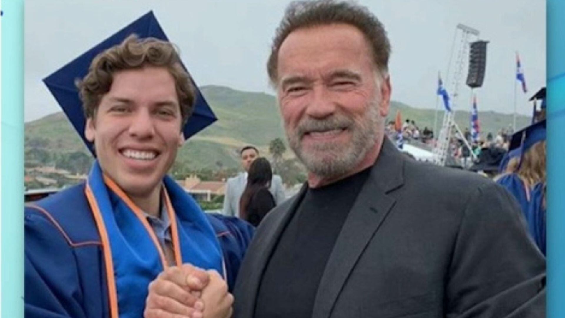 Filho de Arnold Schwarzenegger se casa e não convida o irmão para a cerimônia