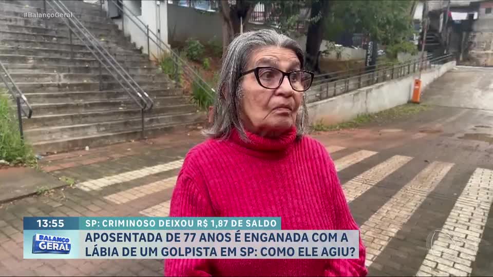 Idosa de 77 anos cai em golpe e perde R$ 26 mil