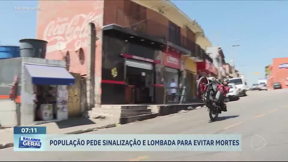 Moradores de Osasco sofrem com acidentes e imprudência em via sem sinalização adequada