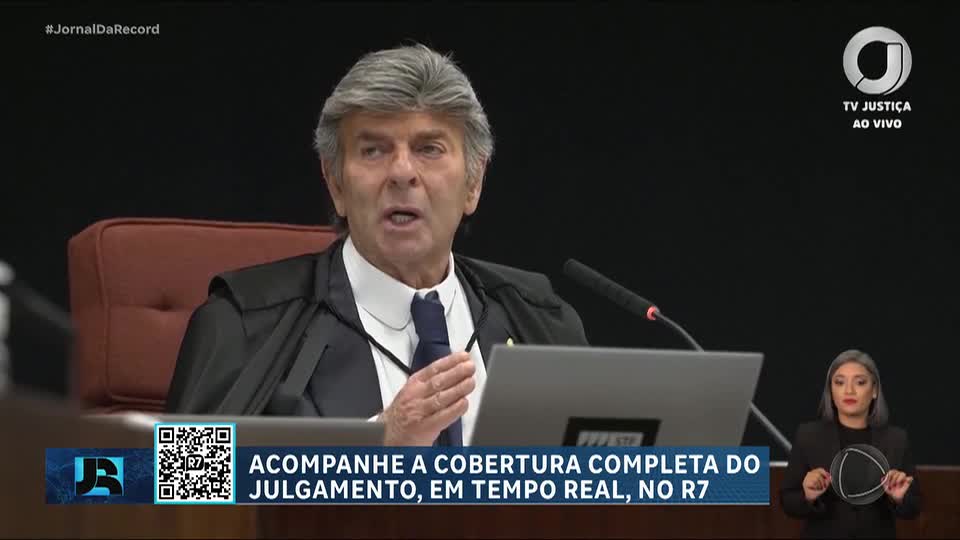 Ministro Luiz Fux defende anulação de processo contra Bolsonaro e outros réus por tentativa de golpe