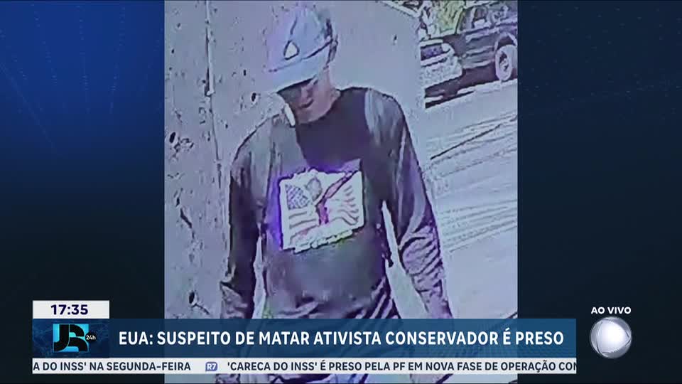 EUA: suspeito de matar Charlie Kirk é preso
