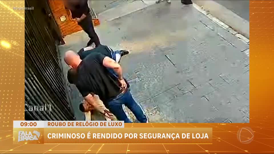 Homem é preso em flagrante por roubo de relógio nos Jardins, bairro nobre de SP