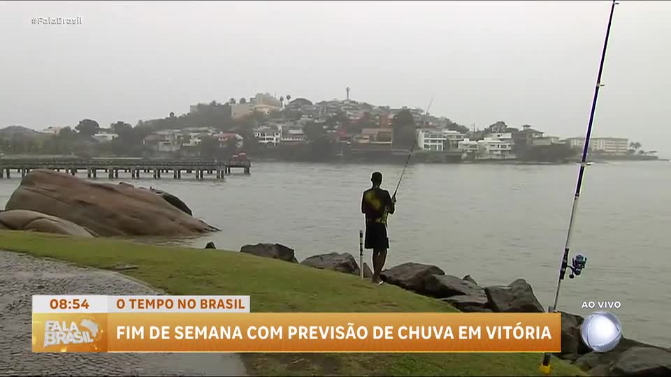 Giro no Tempo: confira a previsão do tempo para o fim de semana em Santos, São Luís e Vitória