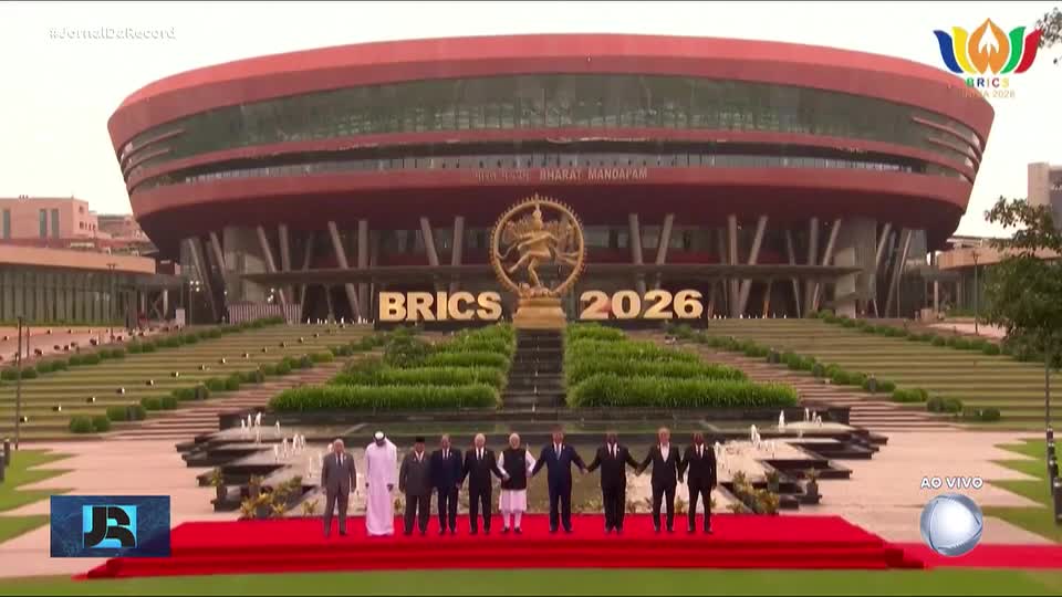 Líderes do BRICS se reúnem na Índia e condenam ataques no Oriente Médio