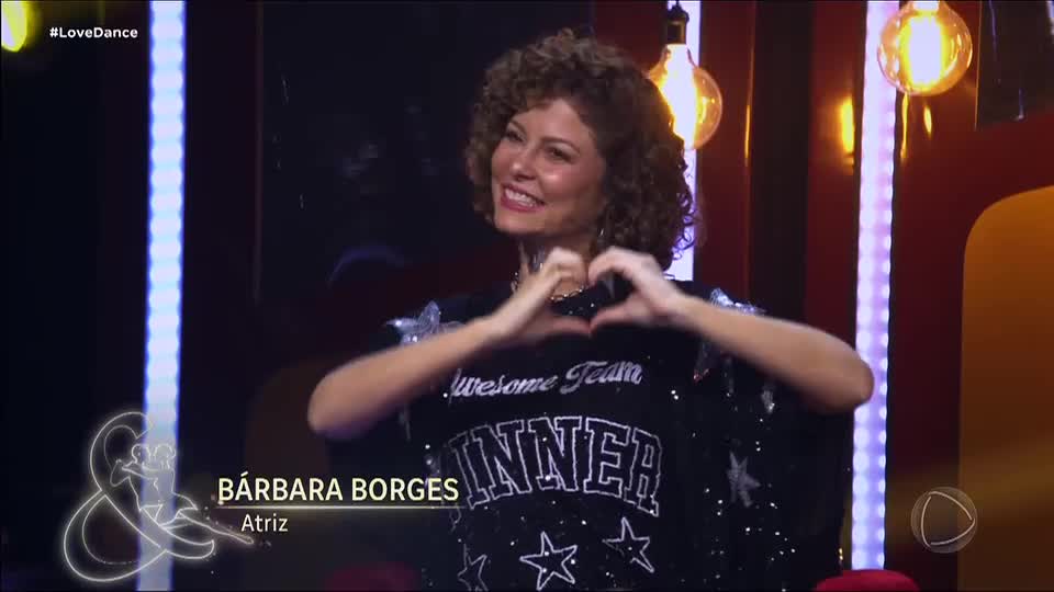 Bárbara Borges é comentarista convidada no Love & Dance deste domingo (14)