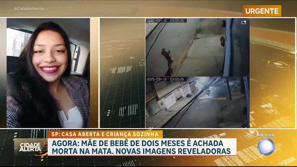 SP: Mãe de bebê de dois meses é achada morta na mata; novas imagens são reveladoras