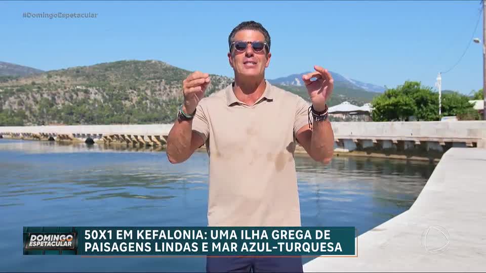 50 por 1: Álvaro Garnero explora belezas e sabores de Kefalônia, na Grécia