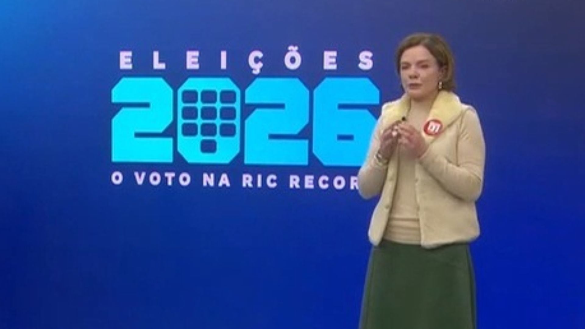 Assista à entrevista com Gleisi Hoffmann (PT), candidata ao Senado pelo Paraná