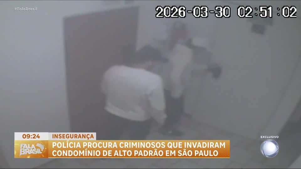Criminosos invadem condomínio de luxo em São Paulo