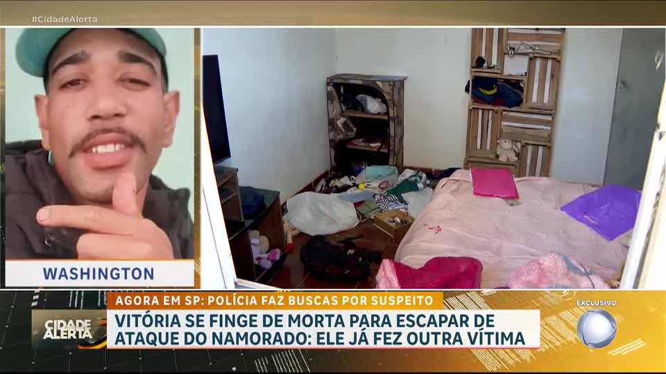 Jovem de 16 anos se finge de morta para escapar de ataques do namorado; ela está internada