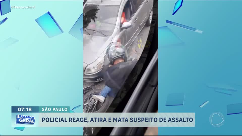 PM à paisana reage a assalto na zona sul de SP e suspeito morre baleado
