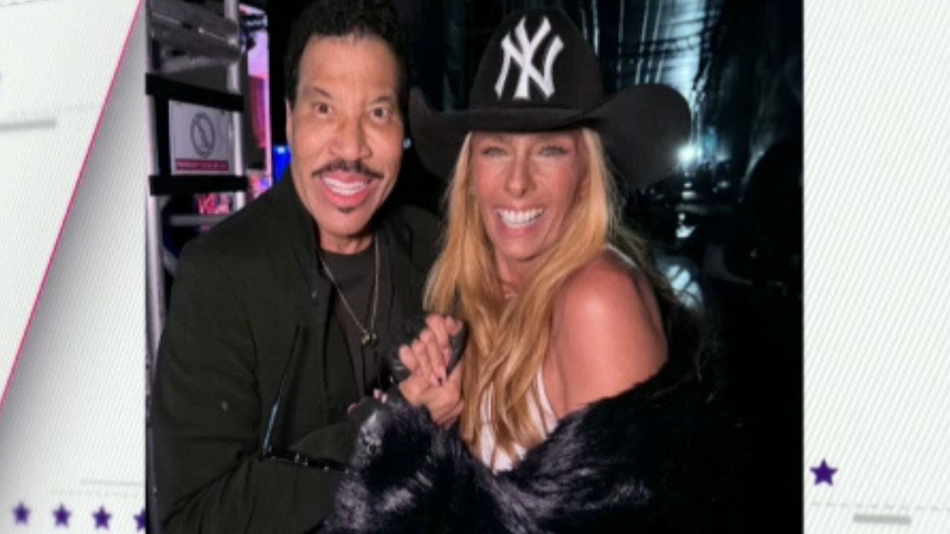 Adriane Galisteu realiza sonho de conhecer Lionel Richie em festival de SP
