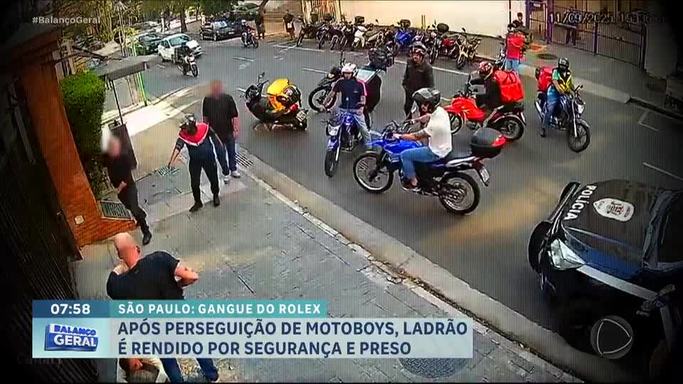 'Gangue do Rolex': polícia captura suspeito após assalto a casal em bairro nobre de SP