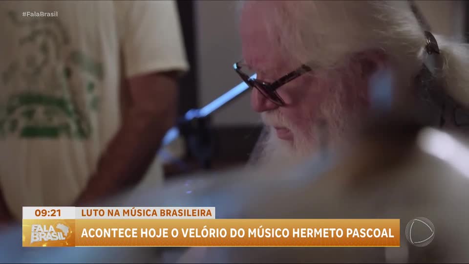 Corpo de Hermeto Pascoal será velado nesta segunda (15) em Bangu (RJ)