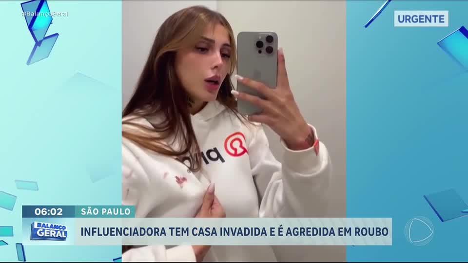 Residência de influenciadora Fernanda Campos em Guarulhos (SP) é invadida por assaltantes armados