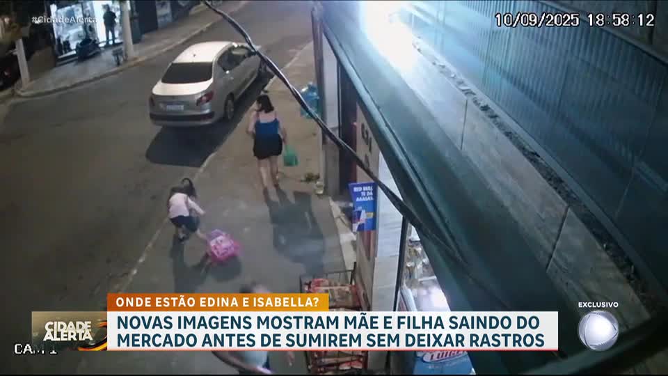 Mãe e filha de 6 anos desaparecem misteriosamente após saírem de mercado em São Paulo
