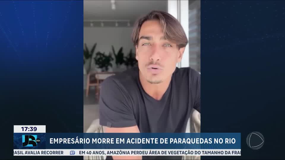 Polícia investiga causas do acidente que matou empresário durante salto de paraquedas no RJ
