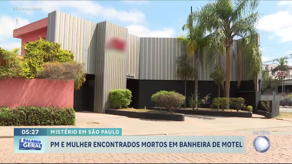 Policial militar e mulher são encontrados mortos em banheira de motel em Mogi das Cruzes (SP)