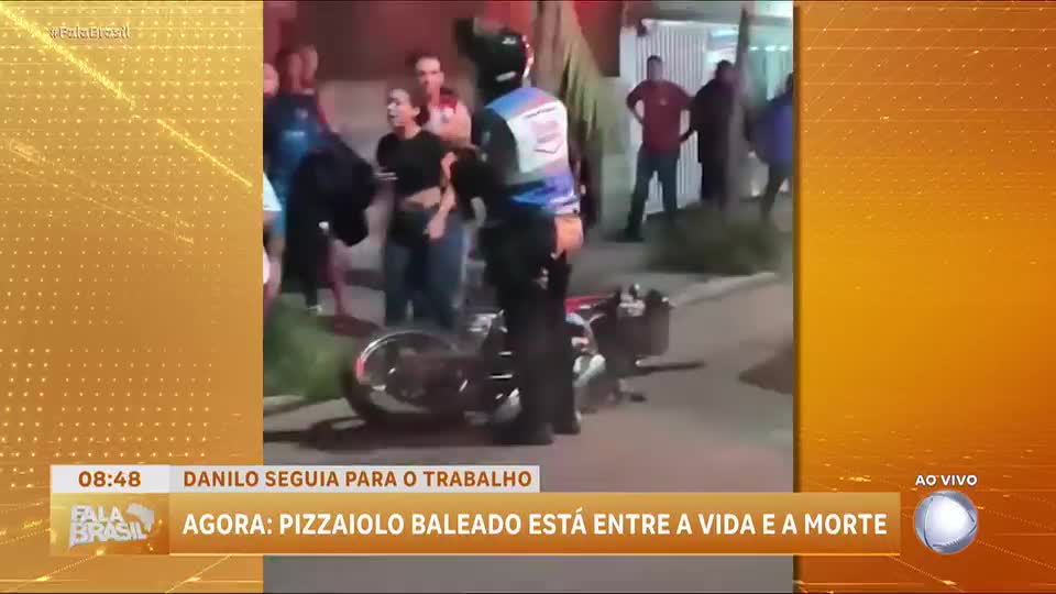 Pizzaiolo baleado na cabeça por policial durante abordagem em Niterói segue em estado grave