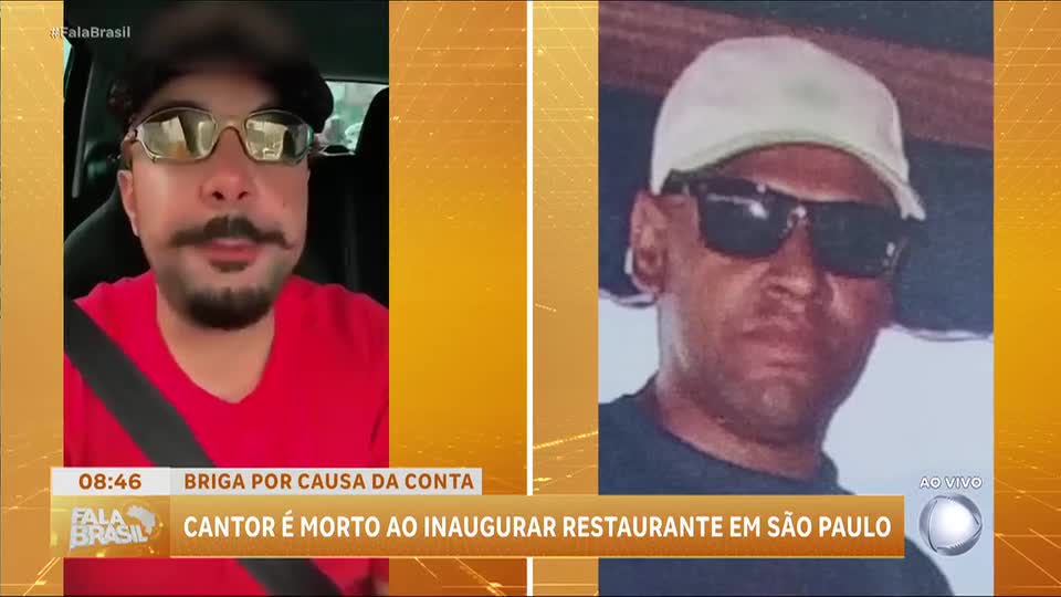 Cantor é assassinado após inaugurar restaurante em São Paulo