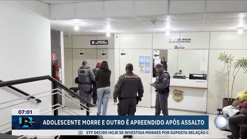 Adolescente morre e outro é apreendido após tentativa de assalto em Mauá, na Grande São Paulo